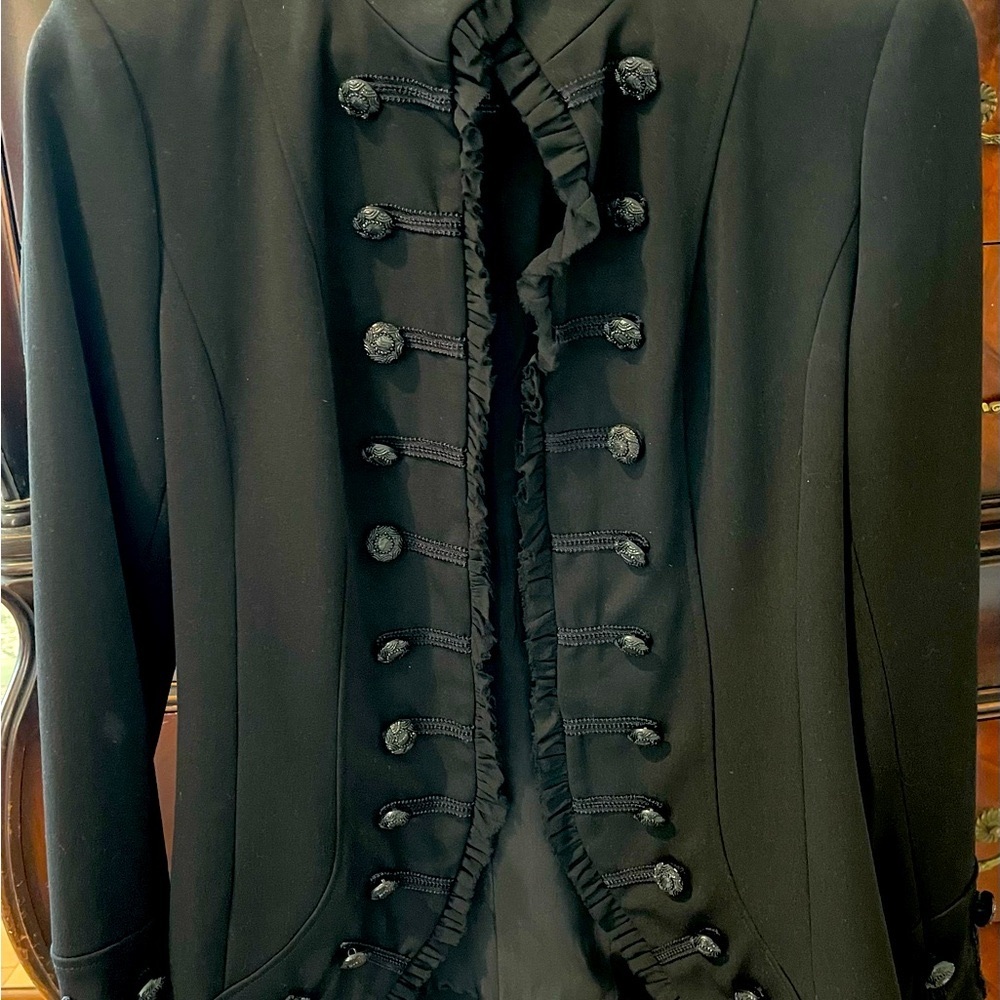 3/4 length military style jacket